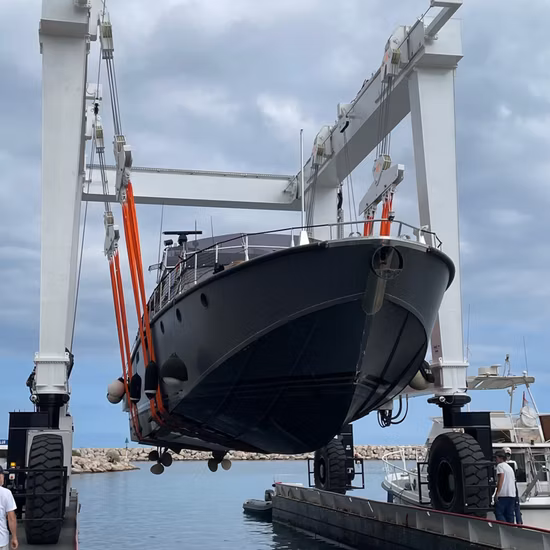 Mobiler Bootshebe-Yachtlift-Portalkran